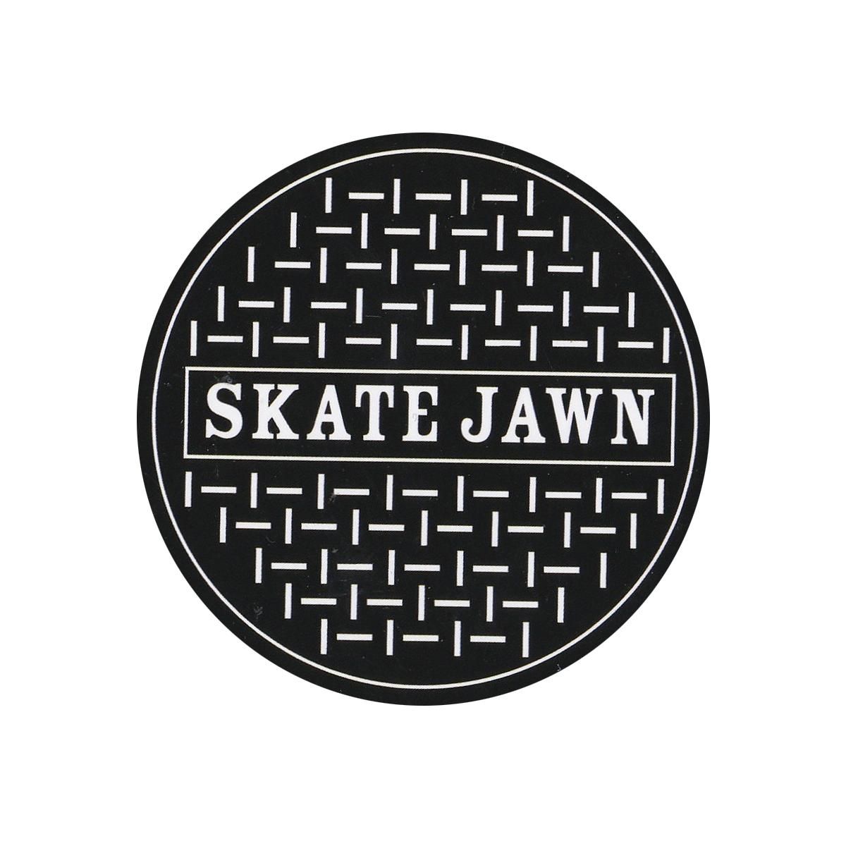 skate jawn sewer sticker 3in