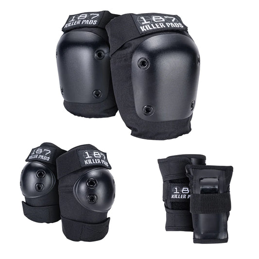 187 killer pads 6 pack set black