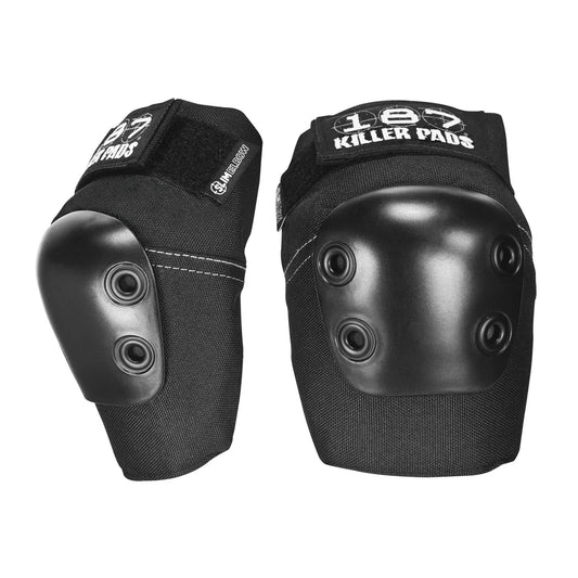 187 killer pads slim elbow pad black