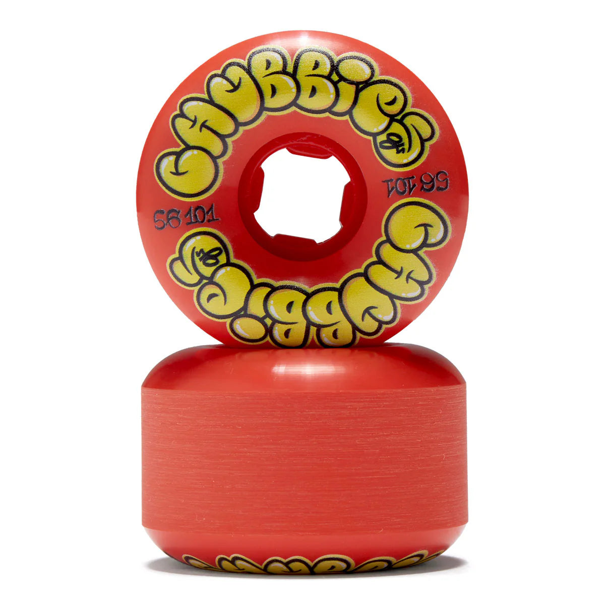 oj throw ups 101a chubbies red wheels 56mm