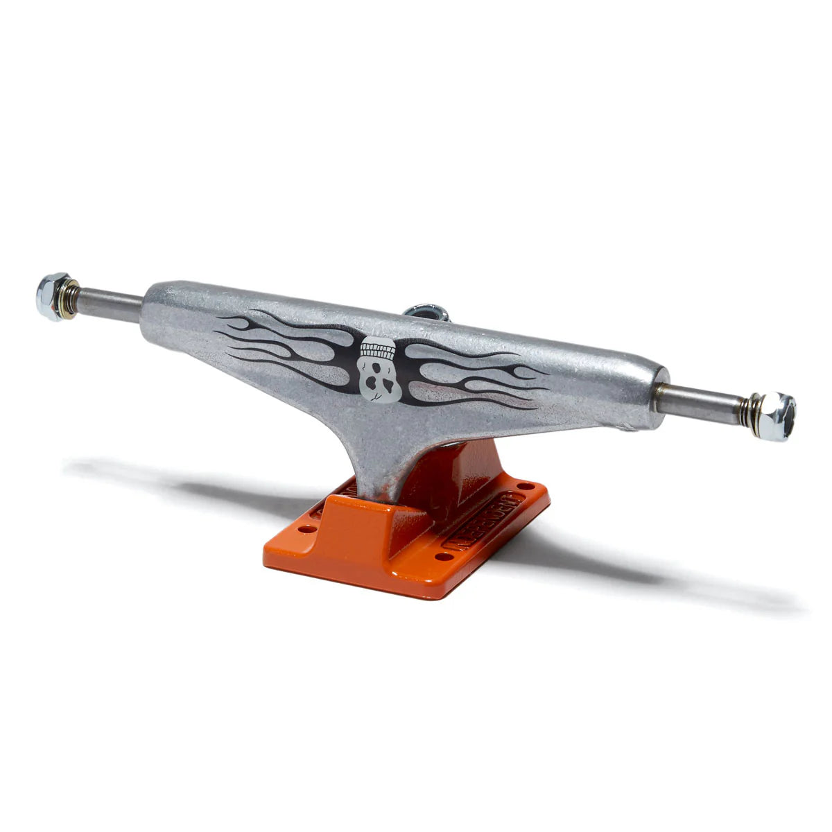 independent stage 11 pro elijah berle skull 144 truck silver orange