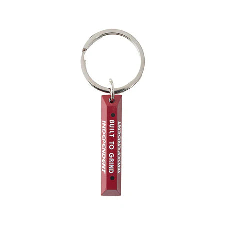 independent red curb keychain