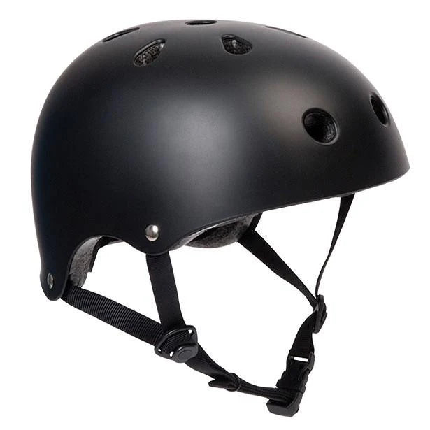 industrial skate helmet flat black