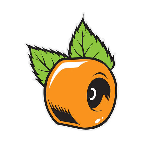 oj orange 3in sticker