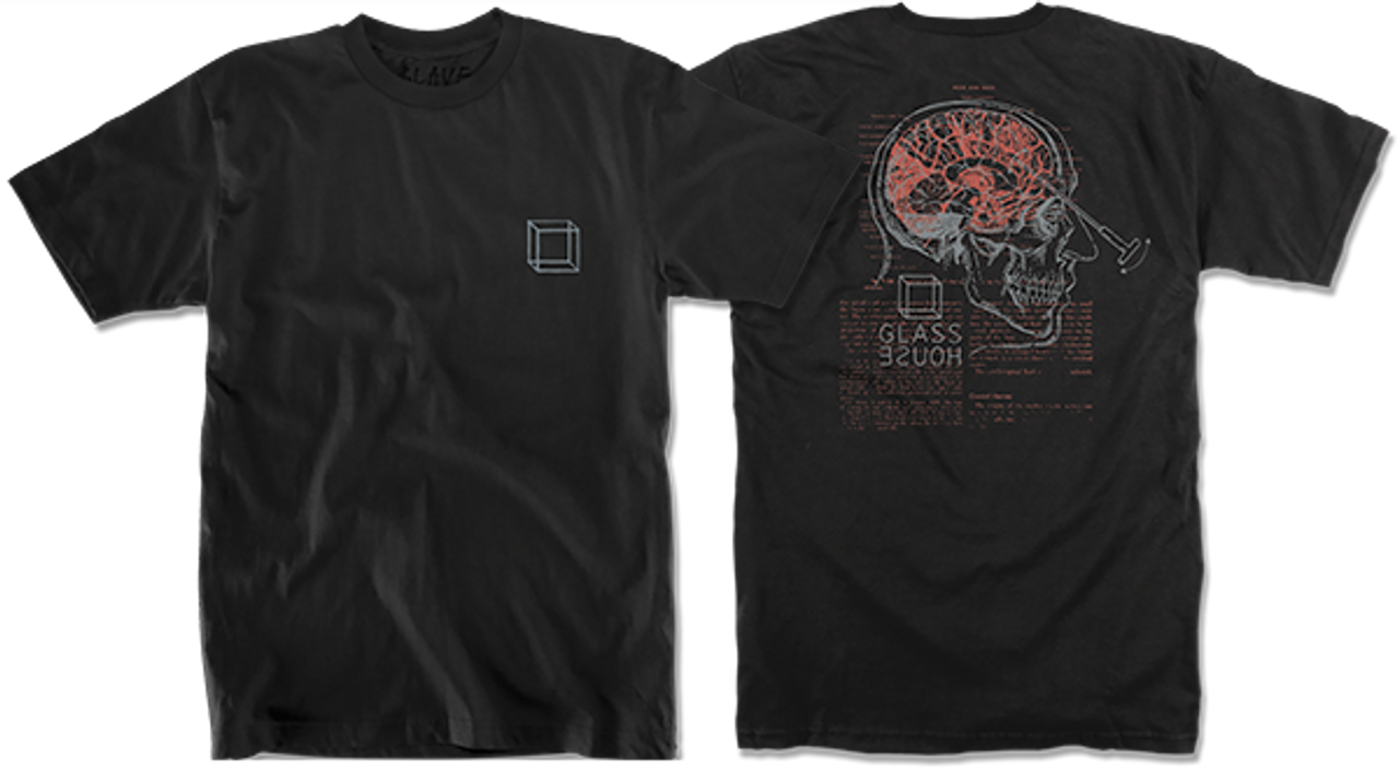 Glass House Lobotomy Vintage Black Tee