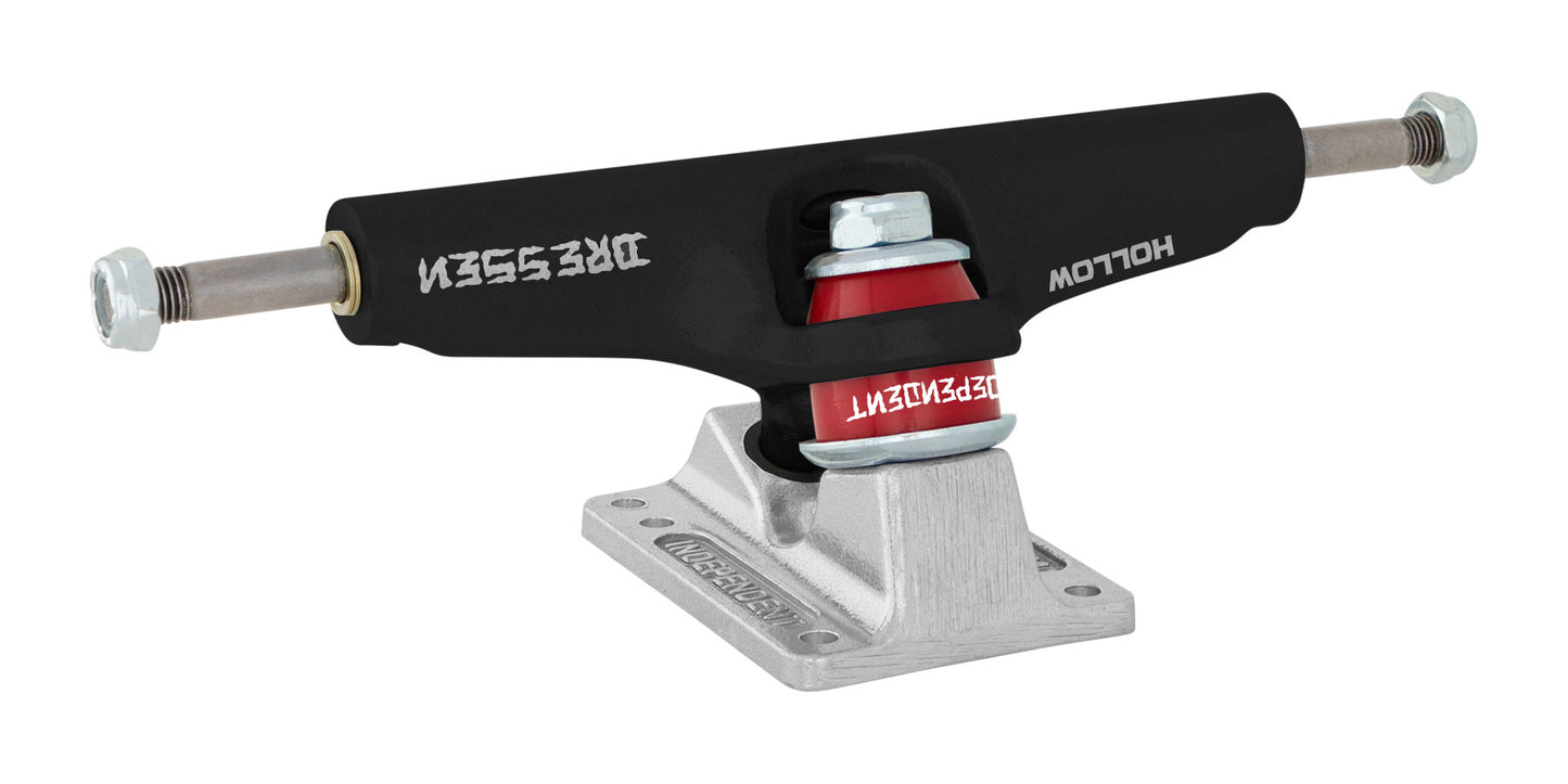 Independent Stage 4 Hollow Eric Dressen Black Silver Standard Truck 151