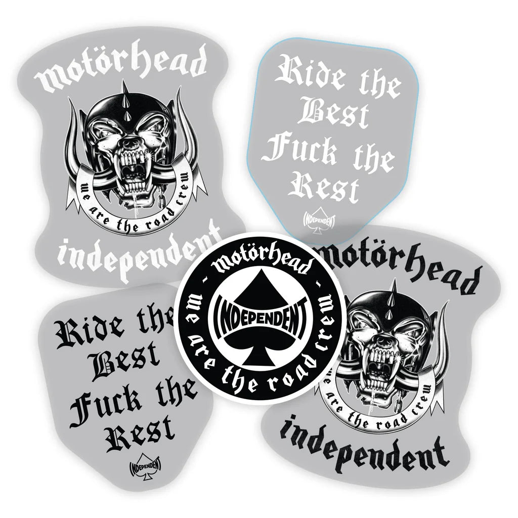 independent motörhead sticker pack