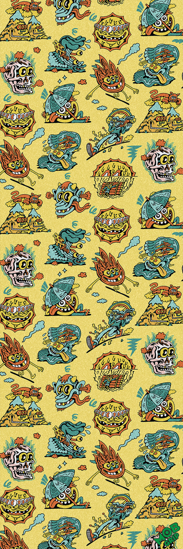 Mob Killer Acid Doods Of Summer Grip Tape 11in