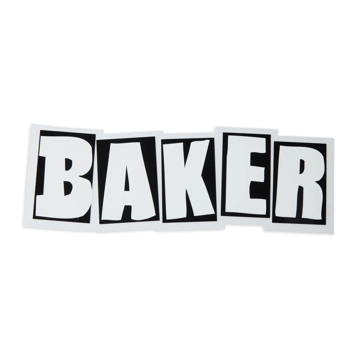 baker brand logo 5in sticker