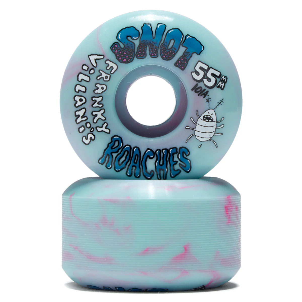 Snot 99a Franky Villani Roaches Swirl Wheels 55mm