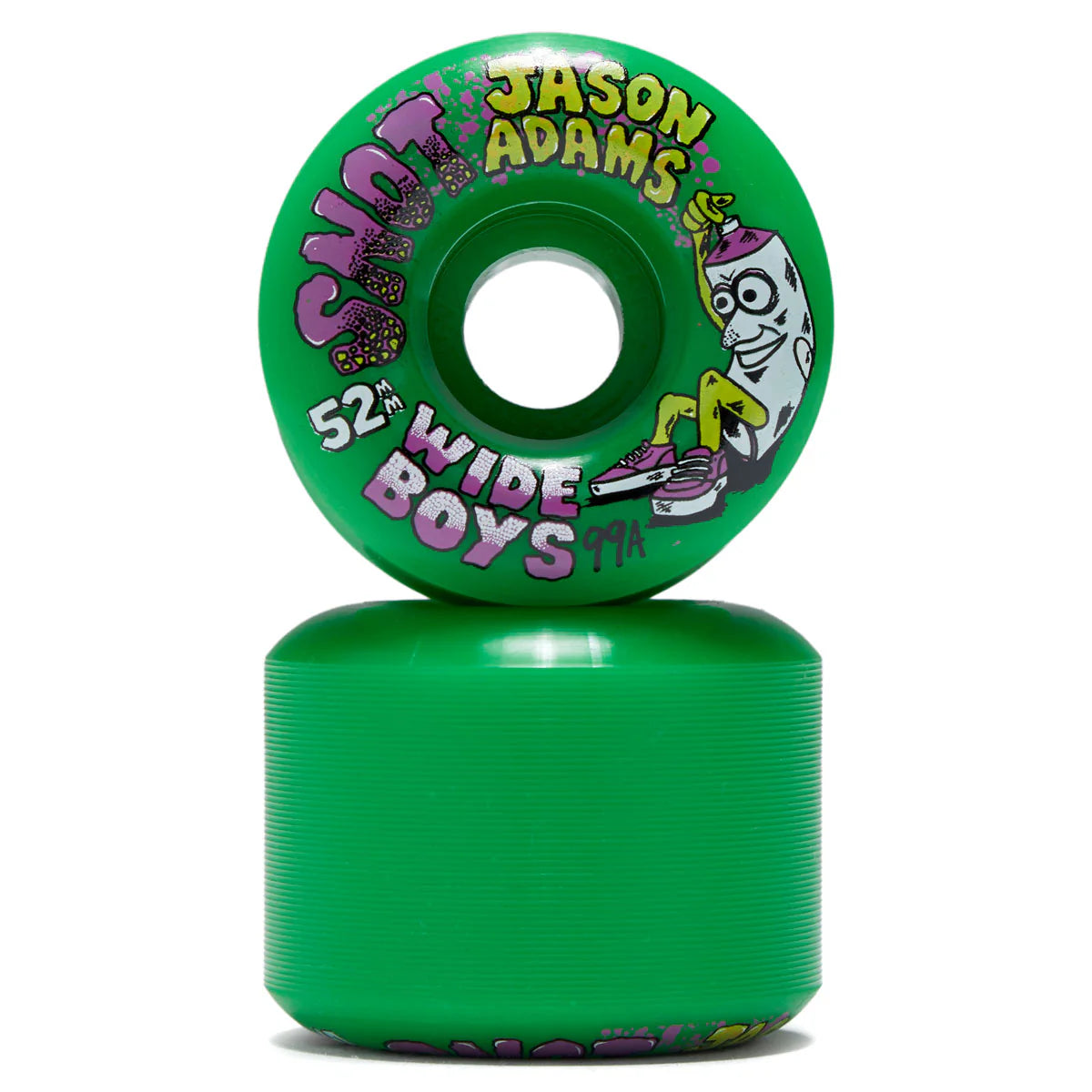Snot 99a Jason Adams Wide Boys Green Wheels 52mm
