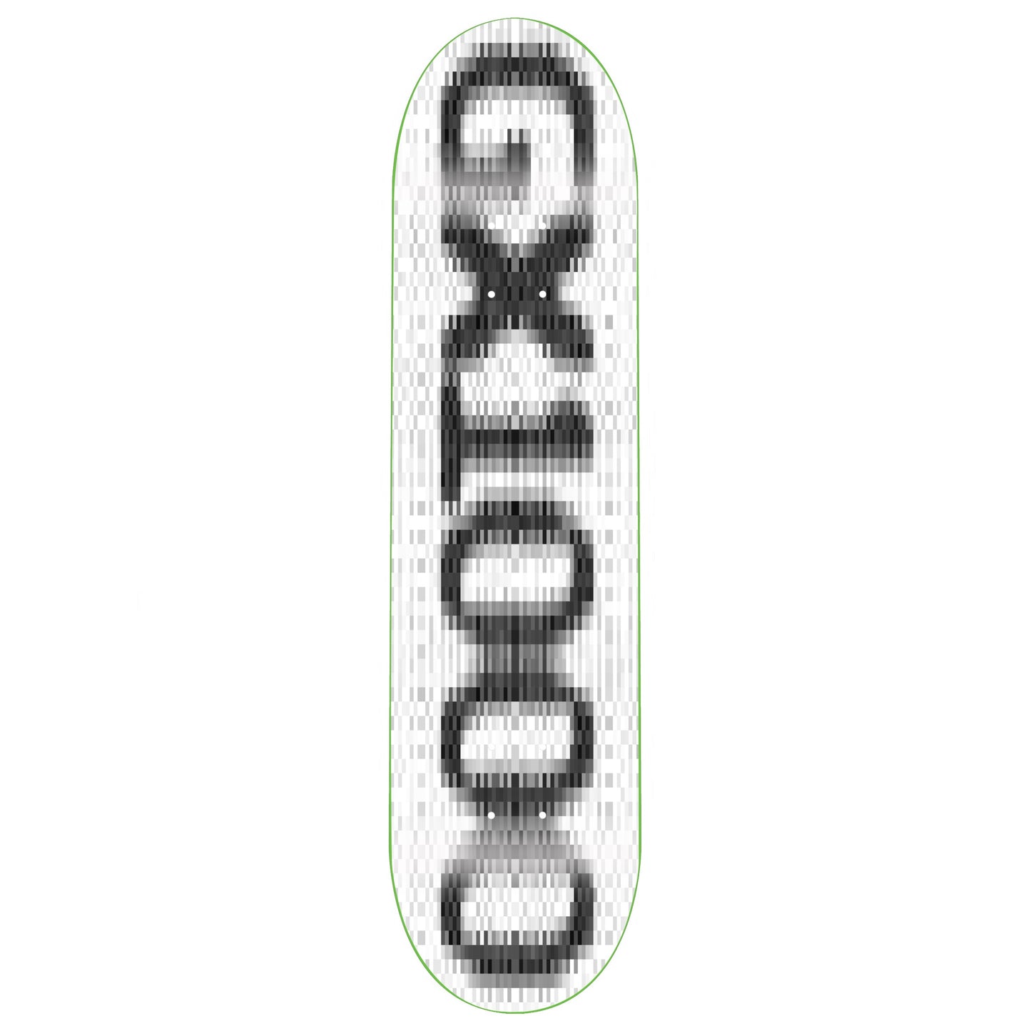 GX1000 OG Logo Blur White Deck 8.25