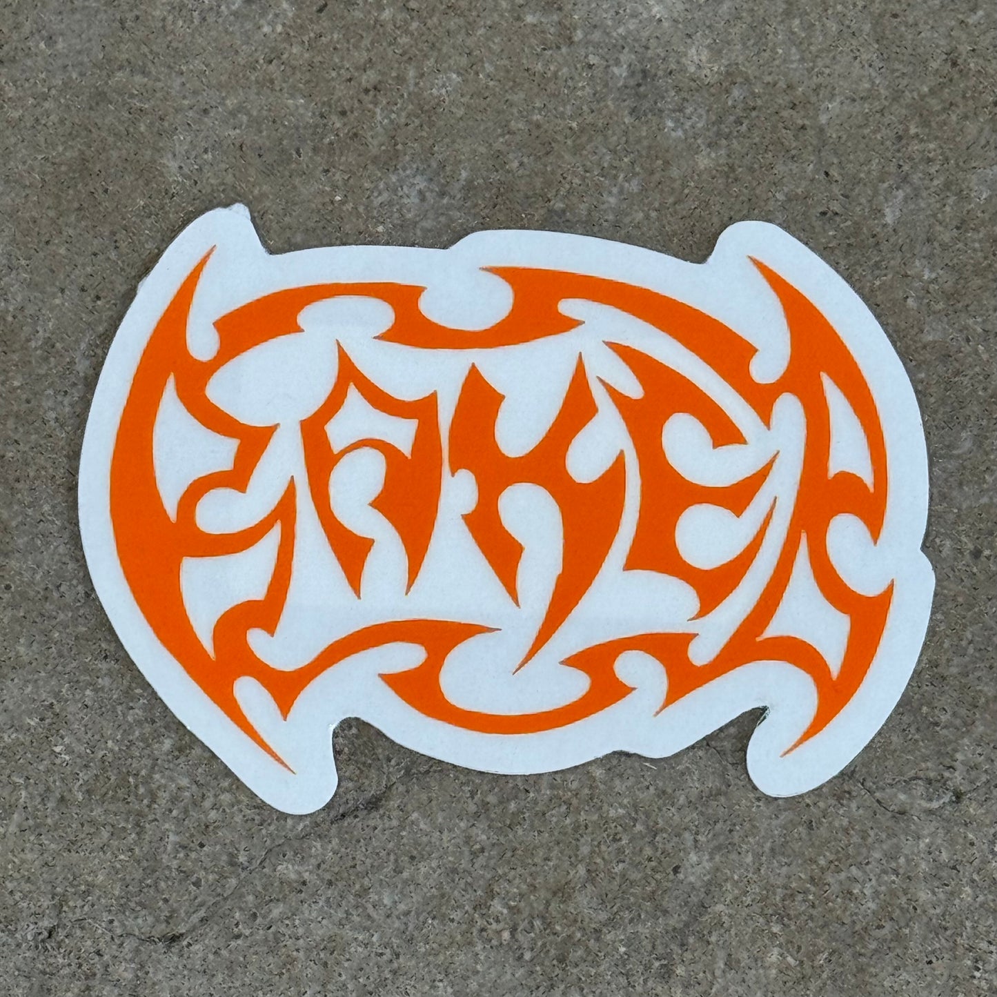 baker chain logo sticker