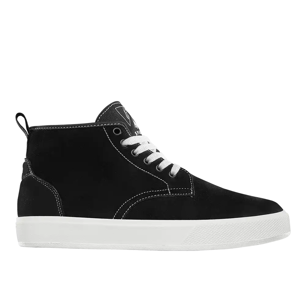 emerica spanky hi shoe black white