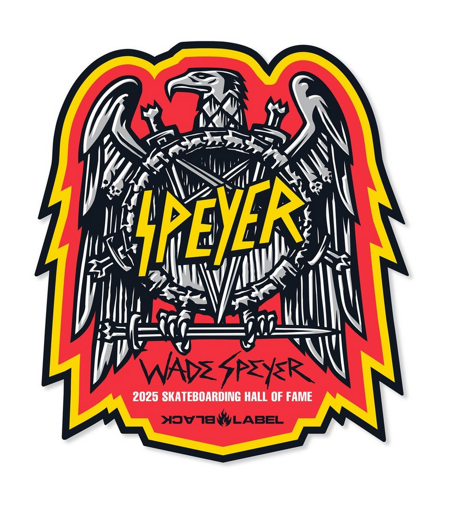 Black Label Wade Speyer S.H.O.F. Sticker