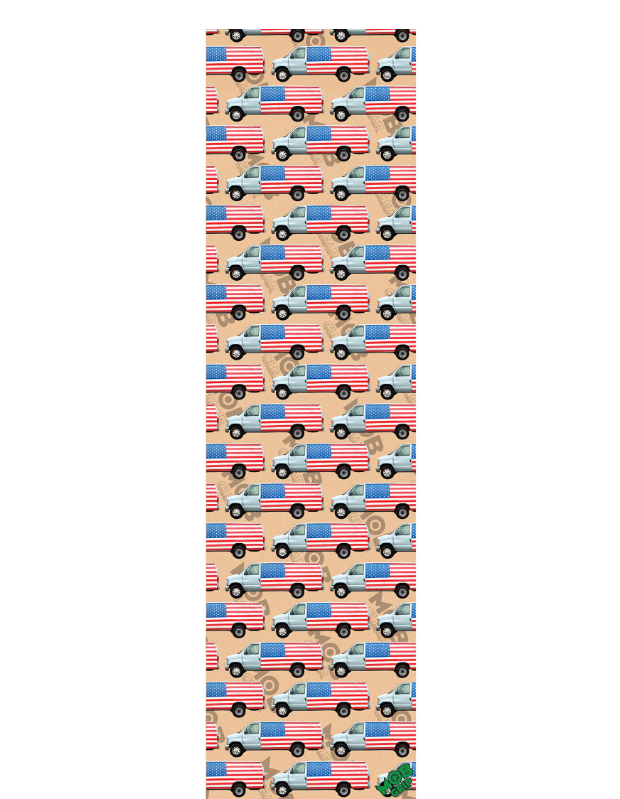 Mob Joe Brook Repeat Van CLEAR Grip Tape 9in
