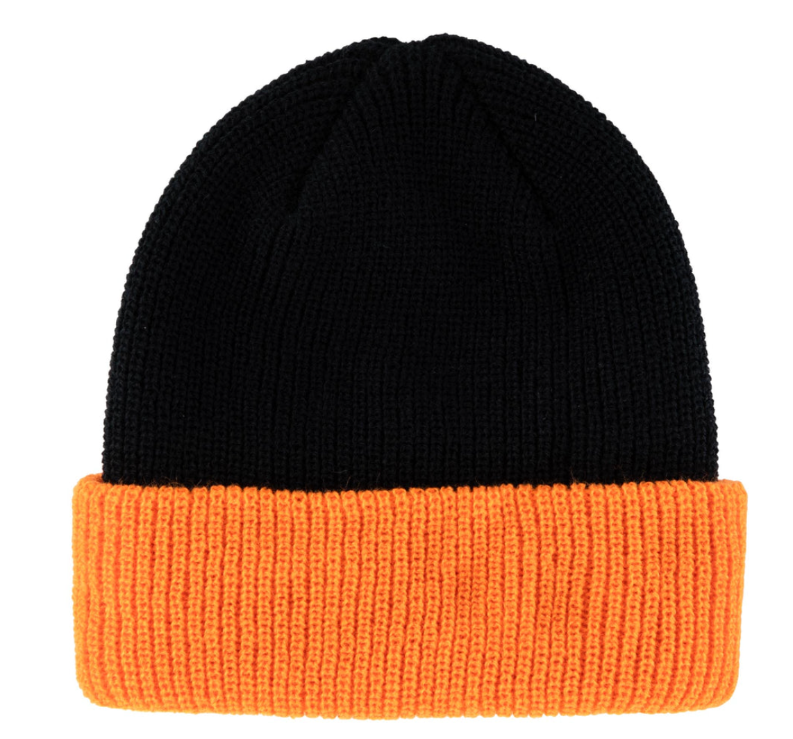 Creature Bonehead Label Beanie Black/Orange
