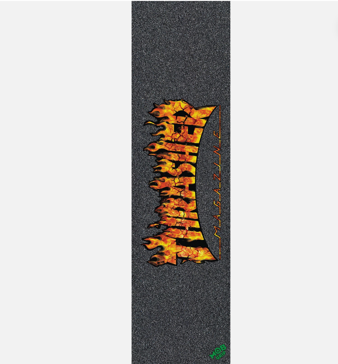 mob x thrasher real flames 9in grip