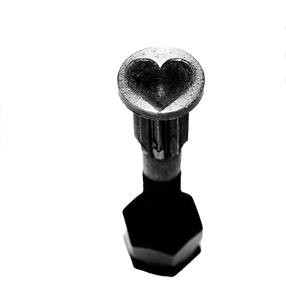 screw city heart 1in hardware 1in