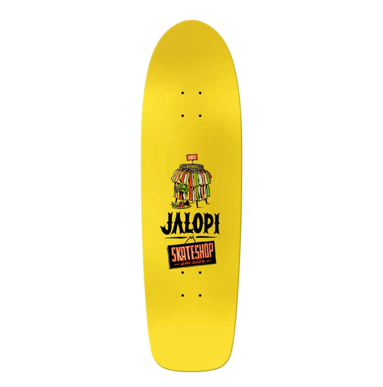 Anti Hero Skate Shop Day 2026 Jalopi Shop Lurker Deck 9.18