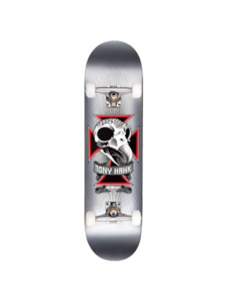 Birdhouse Tony Hawk Skull 2 Chrome Foil Complete 7.75