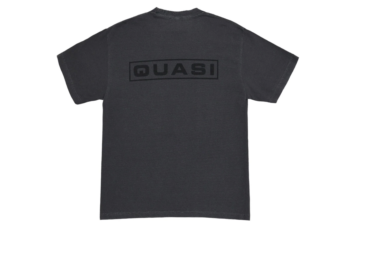 Quasi Meathead Tee Shirt (Faded Black)