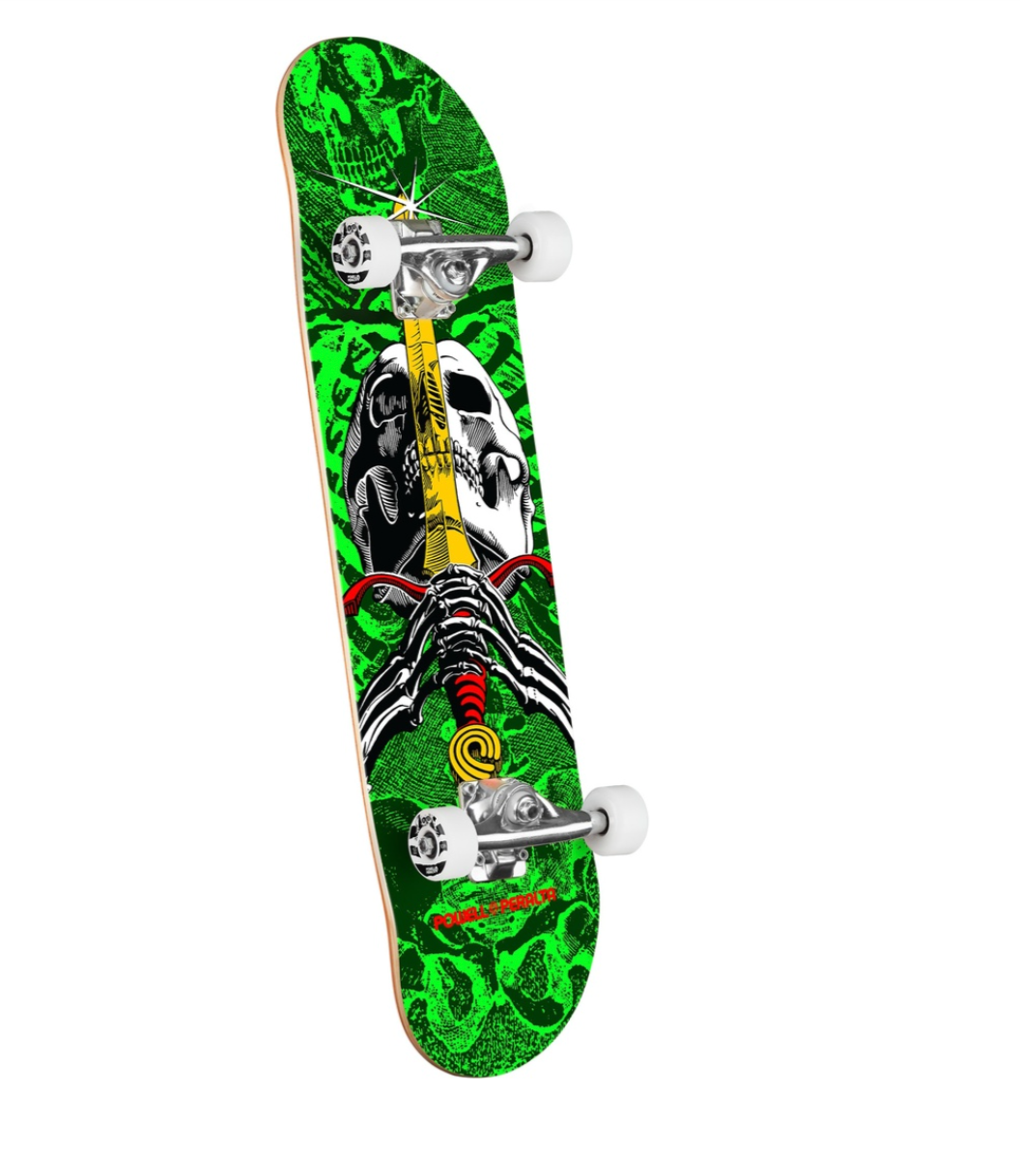 Powell Skull & Sword Green Complete 8.0
