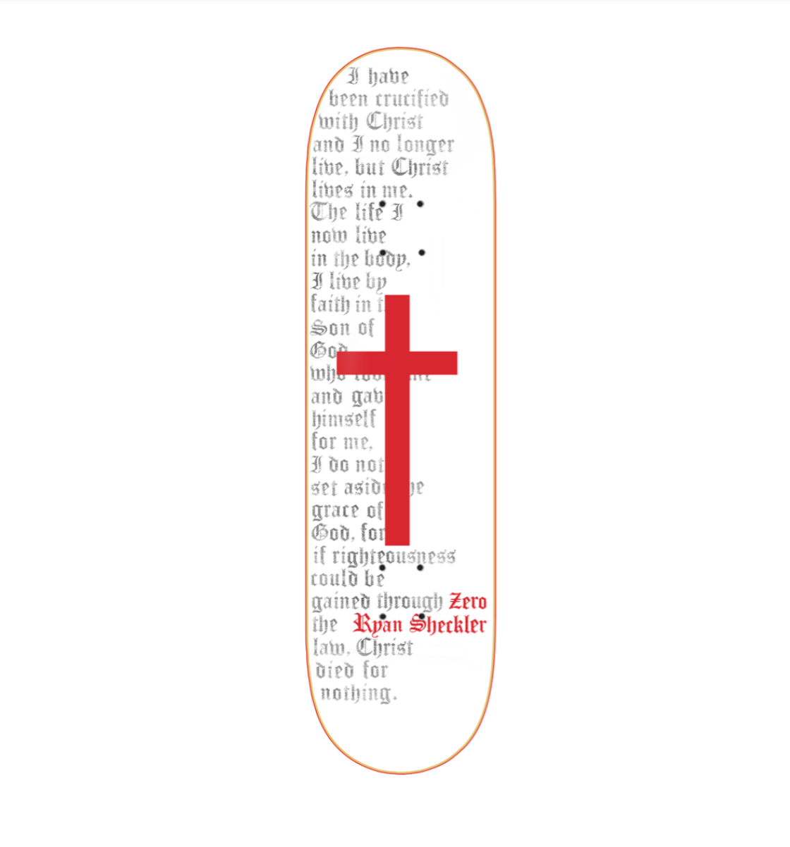 Zero Sheckler Cross Deck 8.5