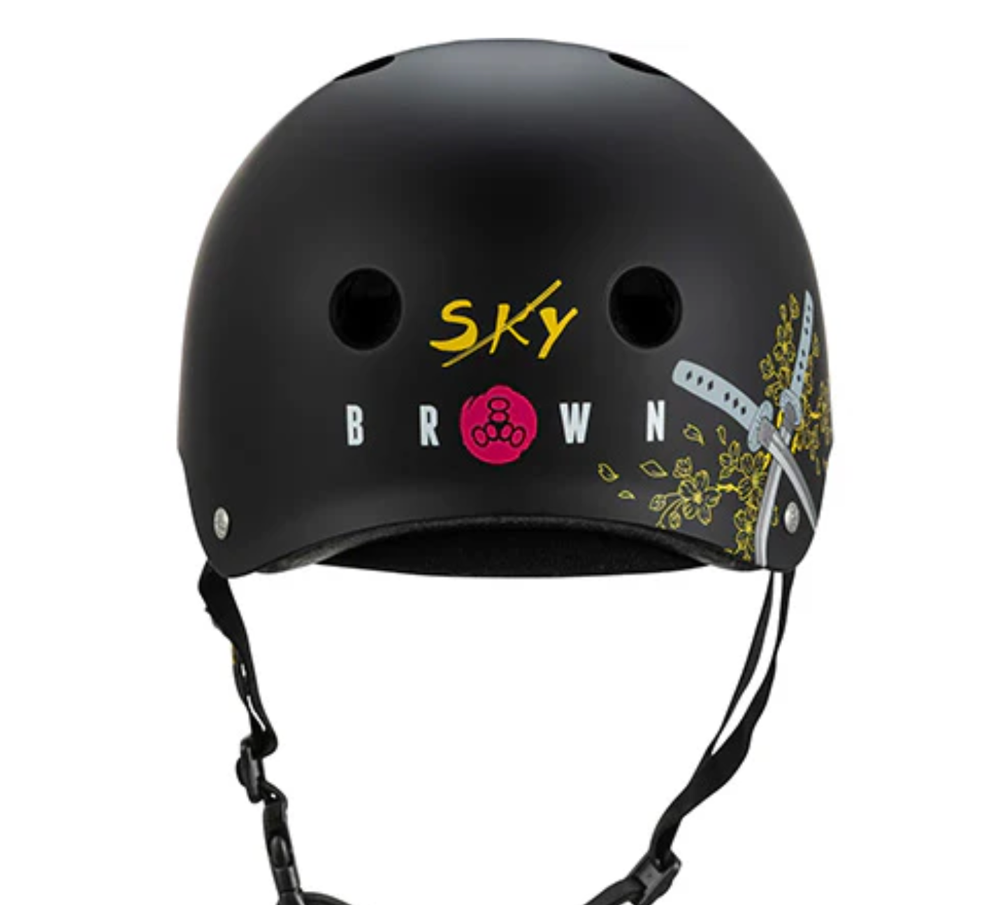Triple 8 Helmet Certified Sweatsaver Sky Brown Black Helmet