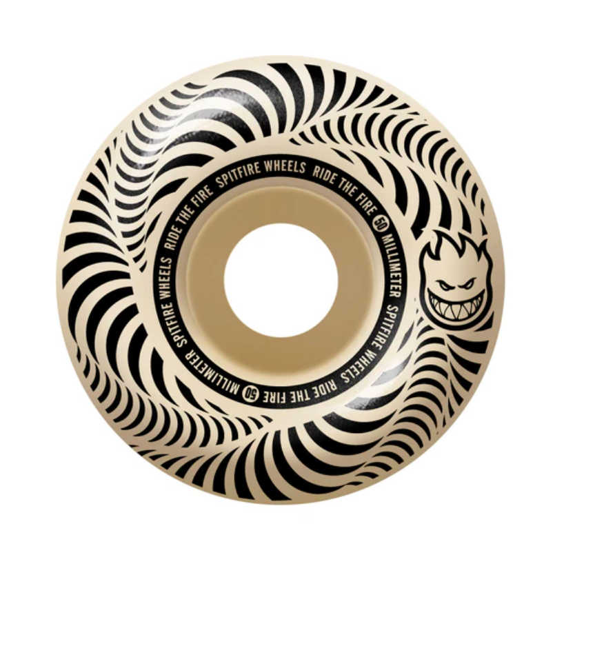 Spitfire 99a Flashpoint Classic Natural Wheels 50mm