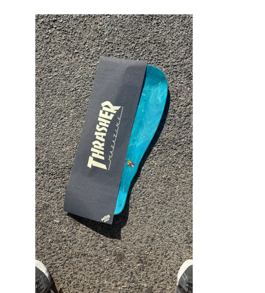 Mob Thrasher Glow Logo Grip Tape 10in