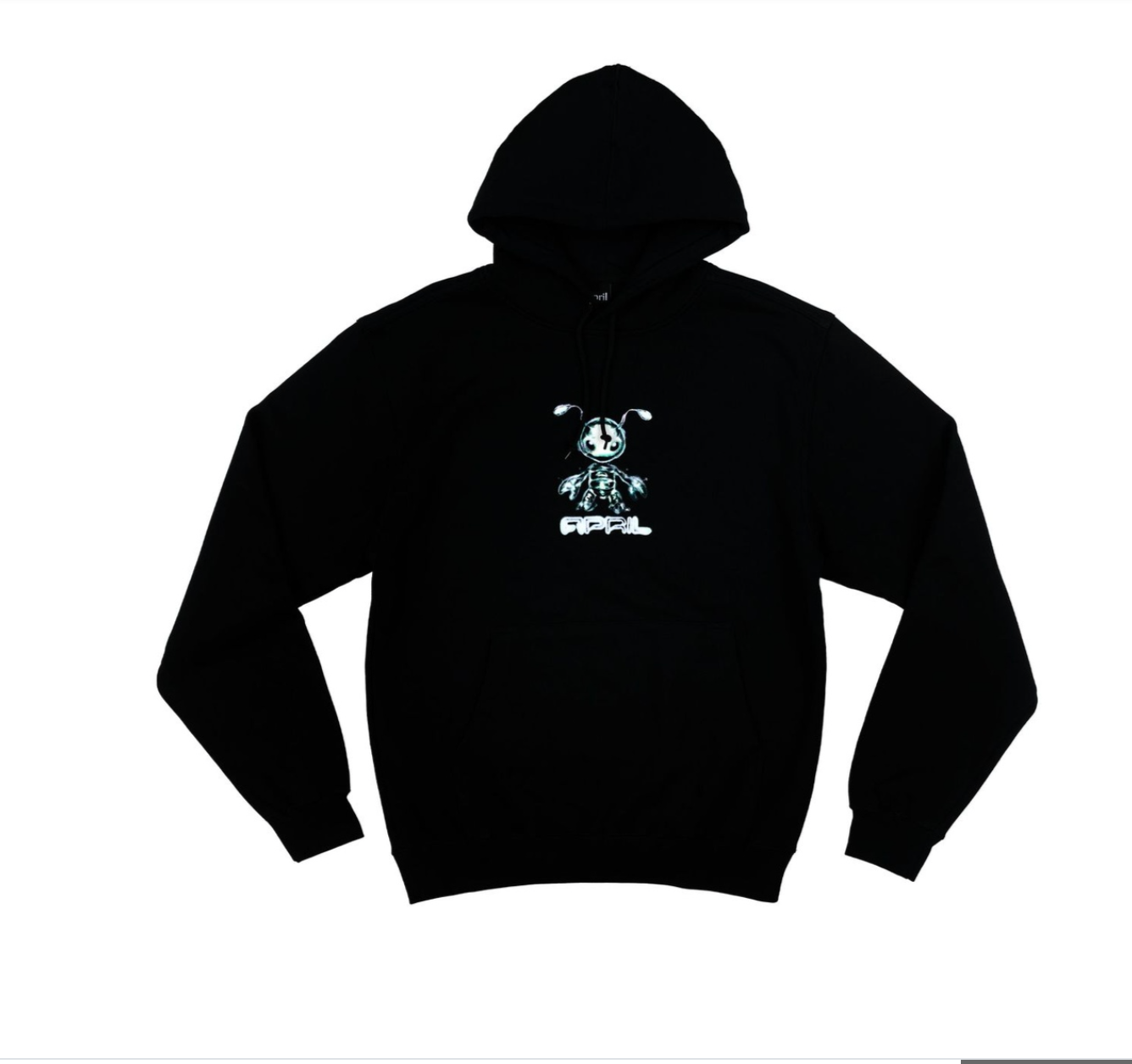April Buggin Black Hoodie