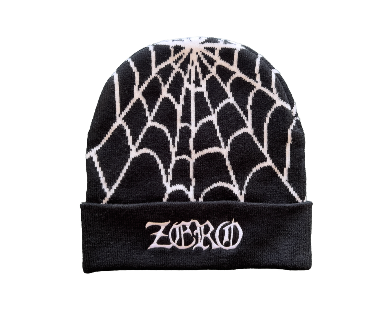 Zero Wasteland Spider Web Beanie
