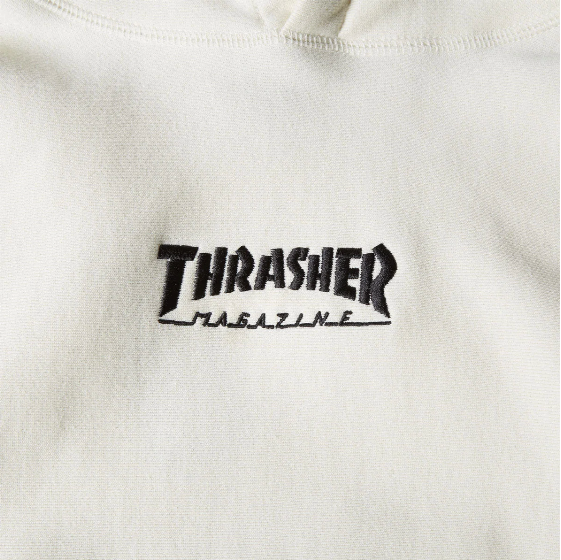 Thrasher Embroidered Mag Logo Hoodie Bone