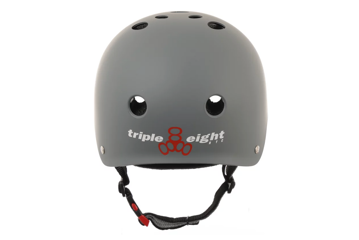 triple 8 certified sweatsaver helmet carbon matte