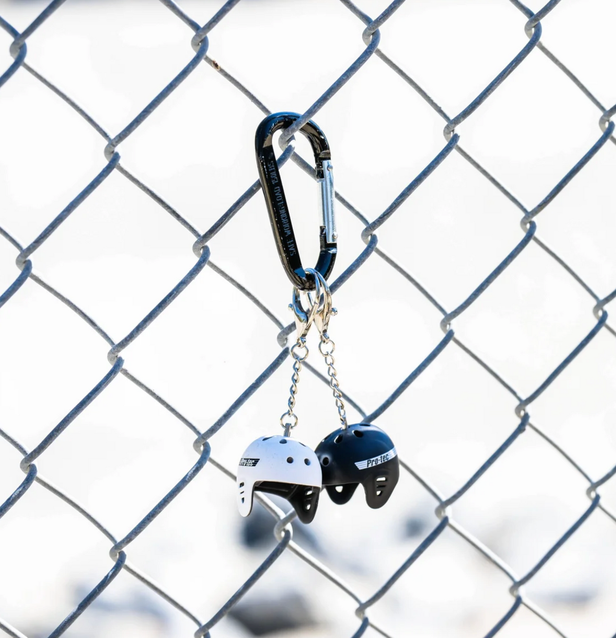 Pro Tec Helmet Keychain Black Matte