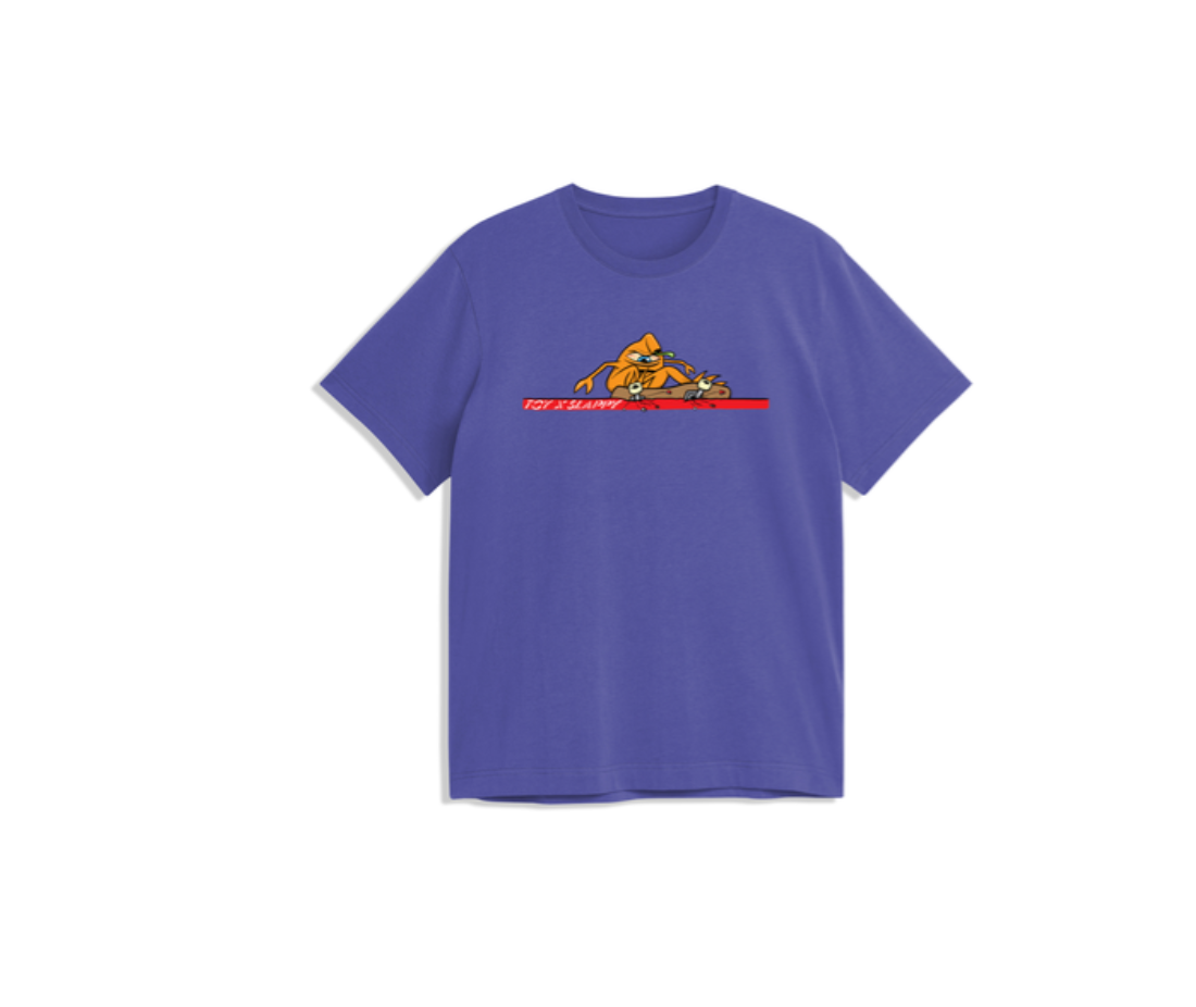 Slappy Toy Machine X Slappy S/S T Shirt - Lilac