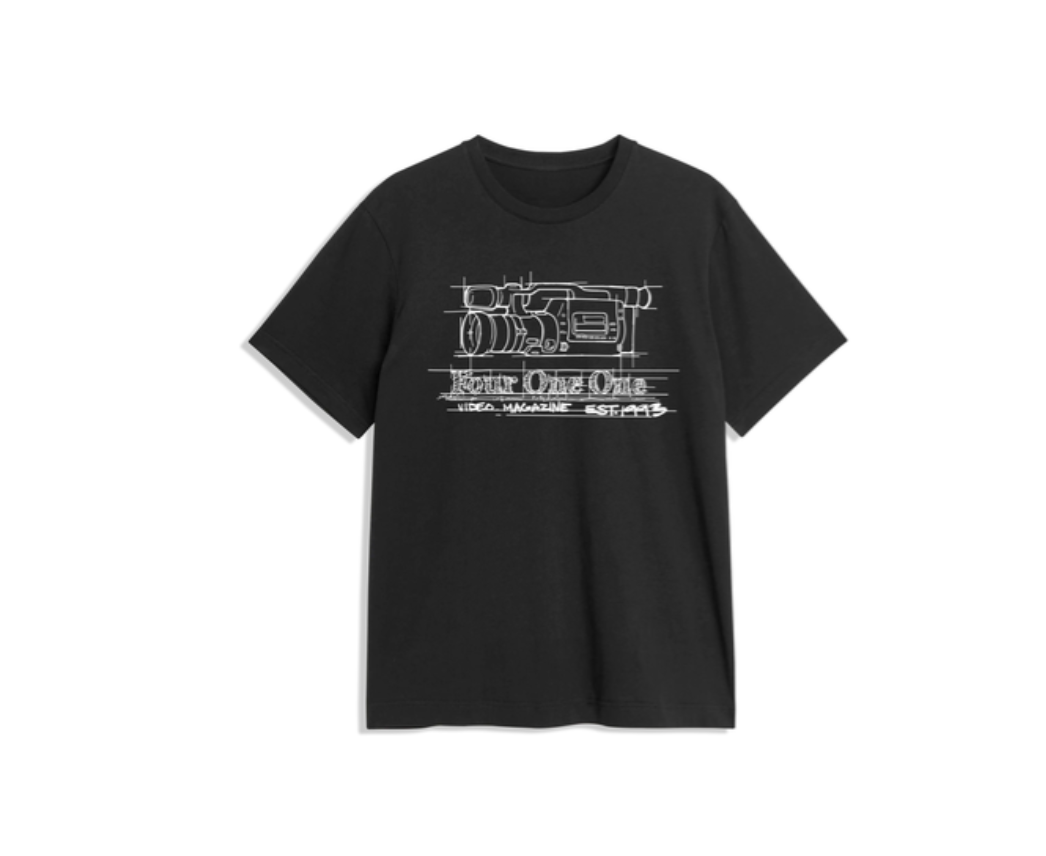 411VM VX S/S Tee Shirt - Black