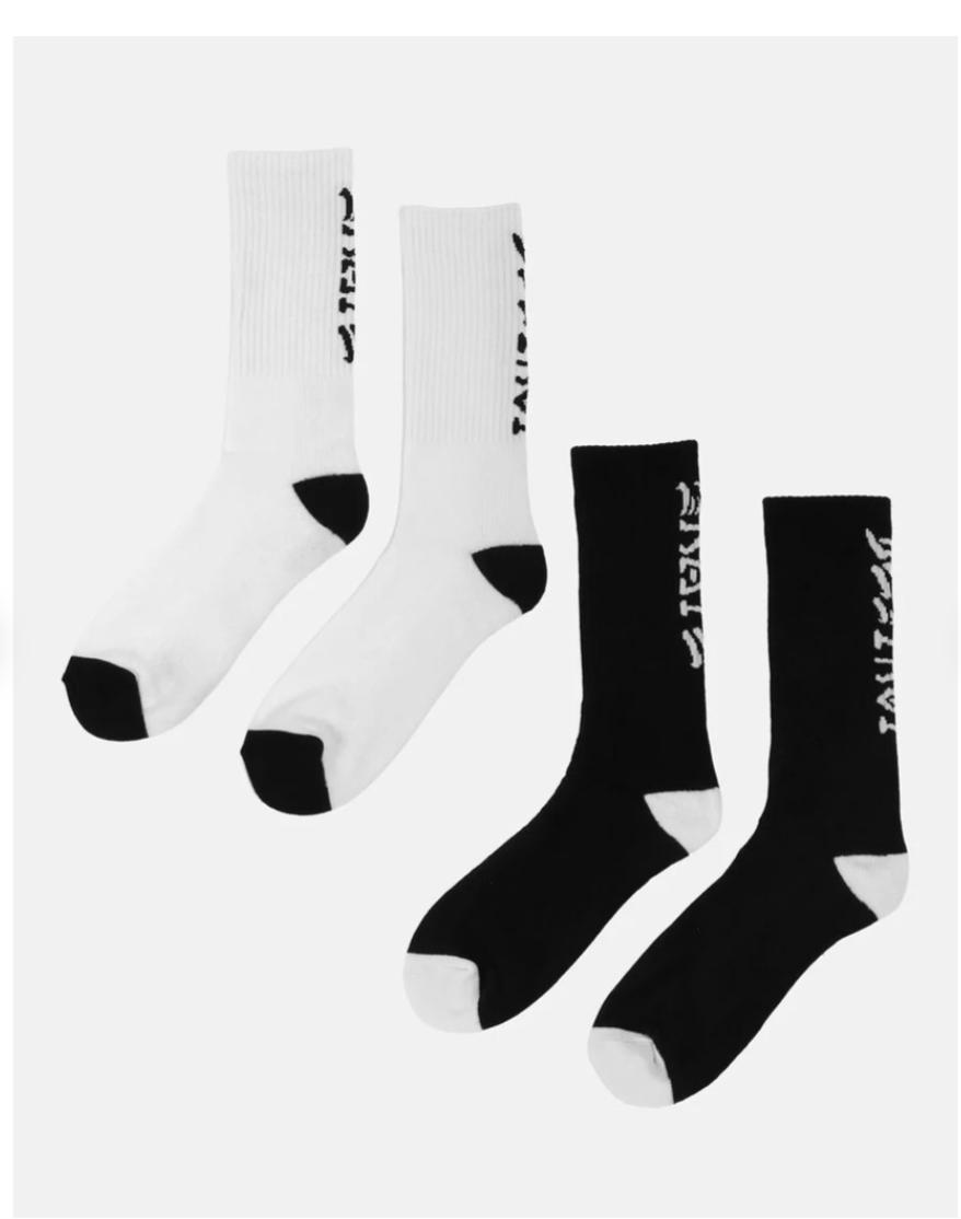 Thrasher Skate and Destroy Socks 2 Pack