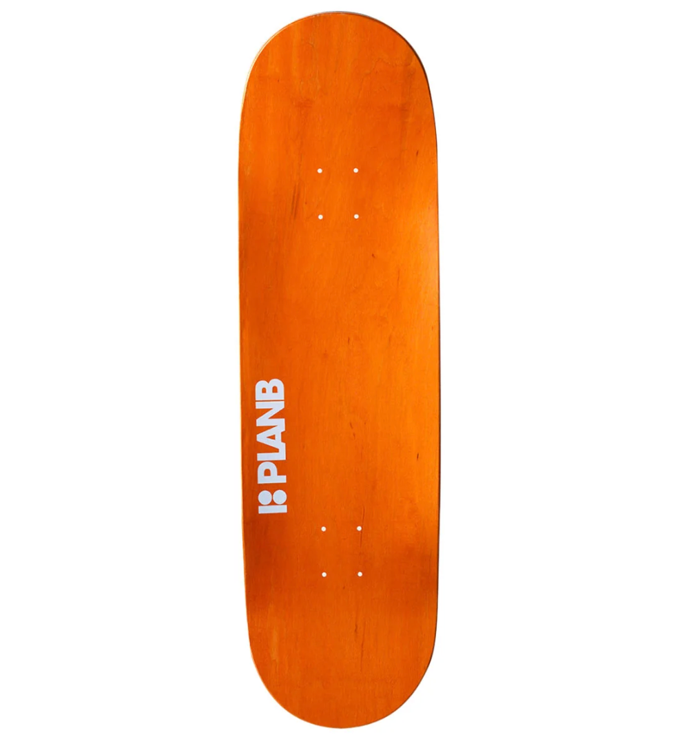 Plan B Lazer Crawford Metal Glow Ink Deck 8.25