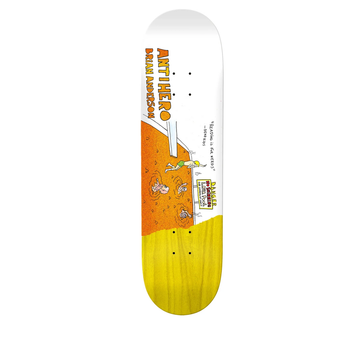 Anti Hero B.A Porous Walker Round 3 Deck 8.75