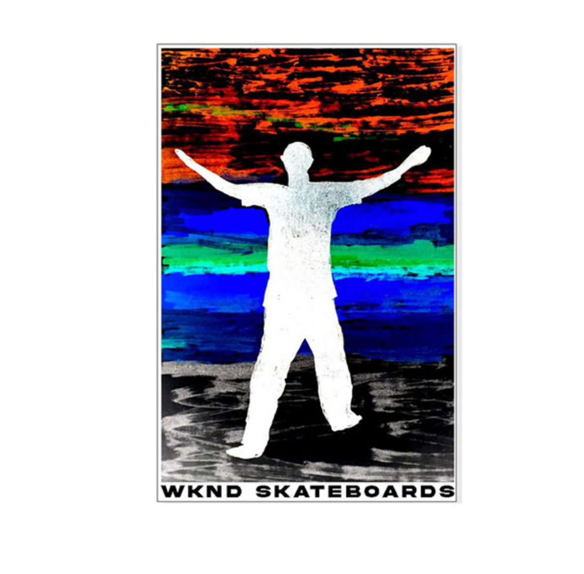 WKND Time Machine Sticker