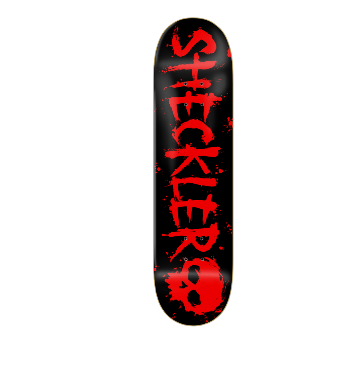 Zero Scheckler Blood Red Foil Deck 8.25