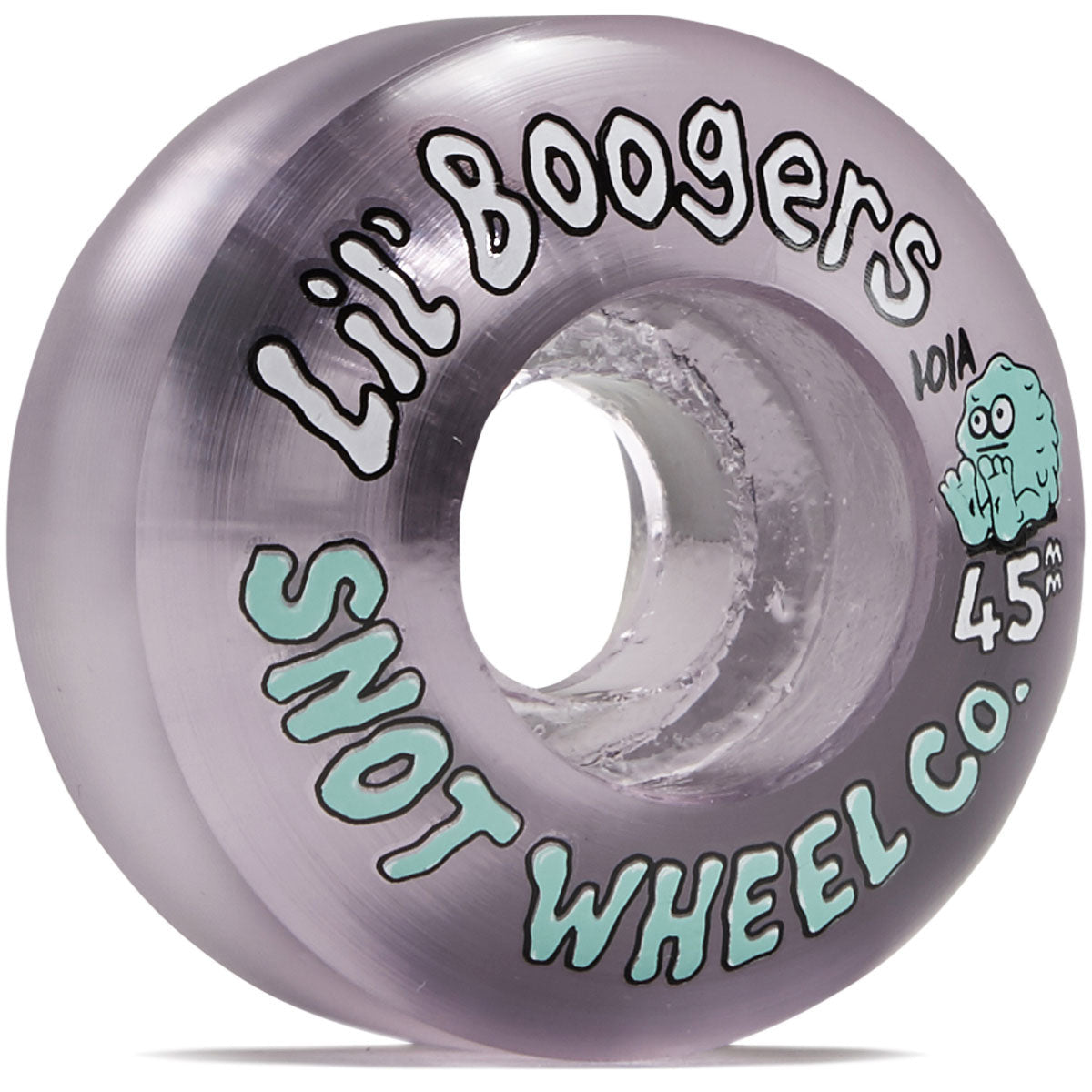 snot lil boogers clear purple 45mm 101a wheels