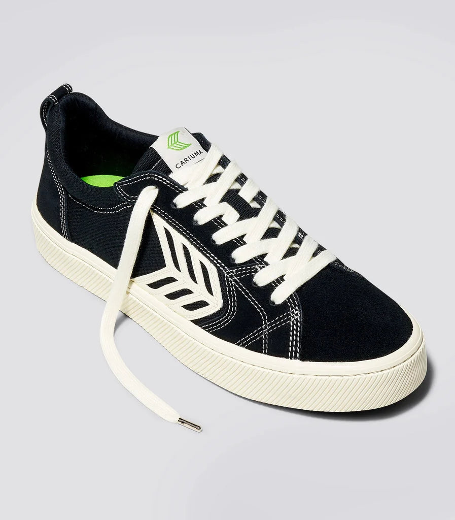 cariuma catiba pro shoe black ivory