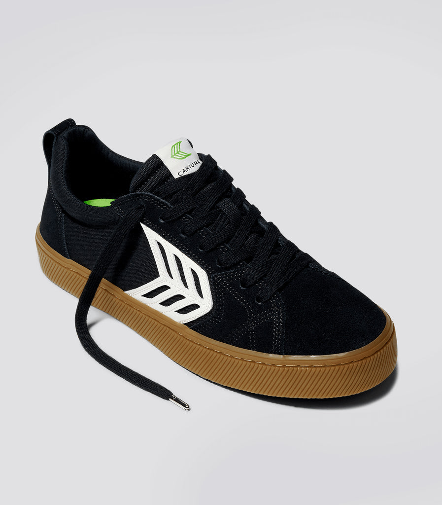 cariuma catiba pro shoe gum black ivory