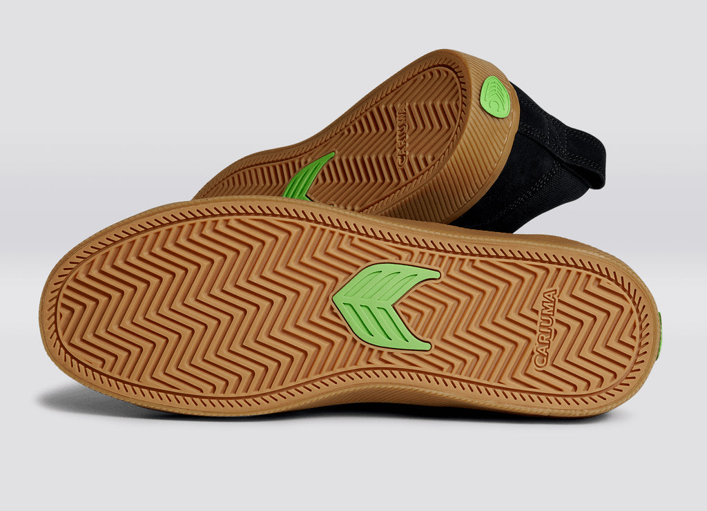cariuma catiba pro shoe gum black ivory