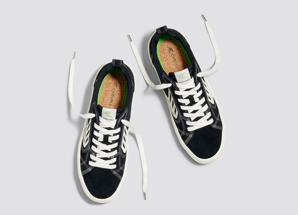 cariuma catiba pro shoe black ivory