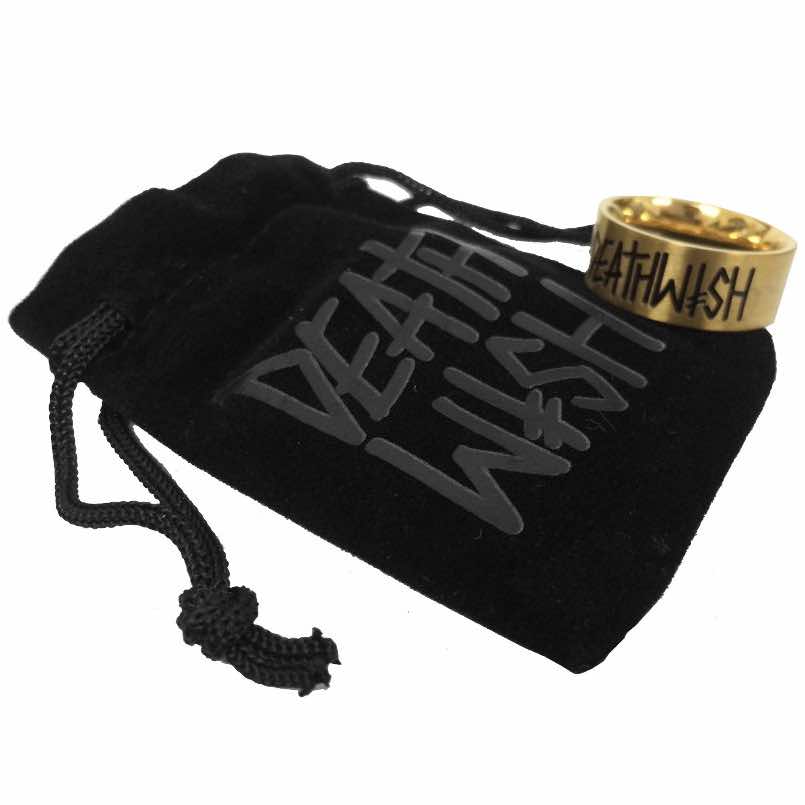 deathwish deathspray gold ring