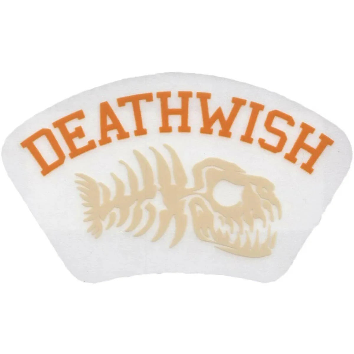 deathwish full heat piranha sticker